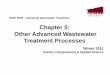 Chapter 5: Other Advanced Wastewater Treatment Processesbaiyu/ENGI 9605 files/lecture-5 .pdf · Other Advanced Wastewater Treatment Processes Winter 2011 Faculty of Engineering &