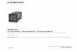 RWF40 Compact Universal Controllers · Industry Sector CC1B7865en 24.03.2011 7/57 1. Introduction The signs for Danger and Caution are used in this User Manual under the following
