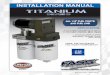 INSTALLATION MANUAL - Fassride€¦ · See the Owner’s Manual online at for full Limitation of Warranty. In the event that the buyer does not agree with this agreement: the buyer