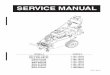 SERVICE MANUAL - RJ Bowers · SERVICE MANUAL 18 Date Oil Changed Month/Day/Year Estimated Operating Hours Since Last Oil Change Date Oil Changed Month/Day/Year Estimated Operating