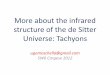 The de Sitter Universe - cpt.univ-mrs.frcosmo/SW_2012/PPT/Moschella.pdf · structure of the de Sitter Universe: Tachyons ay ugomoschella@gmail.com SW6 Cargese 2012 . SHORT TALK 