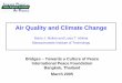 Air Quality and Climate Change - Peace Foundationpeace-foundation.net.7host.com/file/Molina.pdf · Air Quality and Climate Change Mario J. Molina and Luisa T. Molina Massachusetts