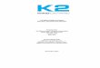 K2 WIND POWER PROJECT PROJECT DESCRIPTIONREPORT …€¦ · K2 WIND POWER PROJECT PROJECT DESCRIPTIONREPORT . Prepared by: K2 Wind Ontario Limited Partnership . Suite 105, 100 Simcoe