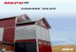 SQUARE SILOS - Mepu · The different silo elements can easily be assembled into a stor-age system that perfectly suits the customer’s needs and premises. Mepu square silos blend