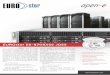 EUROstor ES-8708XSS JDSS€¦ · clones for easy duplication, unlimited capacity with volume sizes up to one Zetabyte, as well as unlimited amount of disks which can be increased