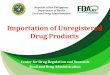 Importation of Unregistered Drug Products · SIGMAPHARM LABS LLC. List of Products Drug Company* Carmustine (BCNU) 100mg vial EMCURE PHARMS LTD Edrophonium 10mg/ml ampoule MYLAN INSTITUTIONAL