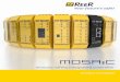 modular safety integrated controller...Compared to “traditional” electromechanical safety-relays-based safety circuitries, Mosaic has the following advantages: Reducing the number