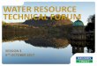 WATER RESOURCE TECHNICAL FORUM - Severn Trent · • Ensuring resilient supplies; ... research’ –see next slide ... Our AMP5 leakage programme was the most ambitious in the industry