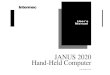 JANUS 2020 Hand-Held Computer · 2019-09-01 · Editing a Configuration File 5-14 Loading a Configuration File From the DOS Prompt 5-16 Loading a Configuration File Whenever You Boot