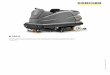 B 250 R - Kärcher...B 250 R Compact, battery-powered B 250 R ride-on scrubber dryer, available in both roller and disc brush heads at various working widths. For maintenance cleaning