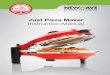 Just Pizza Maker Instruction Manual - ProductReview.com.au · 2015-11-13 · wildappetite.co.nz First Time Use When using your Pizza Maker for the first time, please read the instructions