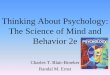Thinking About Psychology: The Science of Mind and Behavior 2emrlj.weebly.com/uploads/2/6/1/5/26152859/module_10.pdf · 2018-09-10 · Behavior 2e Charles T. Blair-Broeker Randal