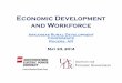 Economic Development and Workforce - Arkansas...Basic vs. NonBasic vs. Non- ---Basic Basic Industry Non-Basic Industry = Everything else “Service” • Dependent on basic industries