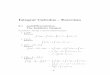 Integral Calculus - Exercisesmapmf.pmfst.unist.hr/~vlasta/mathematics/Unit 3/Integral...INTEGRAL CALCULUS - EXERCISES 43 Homework In problems 1 through 13, ﬁnd the indicated integral
