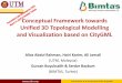 Conceptual Framework Towards Unified 3D Topological ...€¦ · GE9 E1 Edge NodeA NodeB Face GE1 2 3 F1 GE1 3 2 F1 GE3 2 3 F2 ... model especially on visualization and attribute retrieval