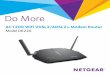 NETGEAR AC1200 WiFi VDSL2/ADSL2+ Modem Router Model … · or device. Some older equipment cannot use WPS. ¾ To join the network using WPS: 1. Press the WPS button on the modem router