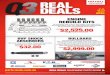 Q 3DEALS REAL SEE THE REAL DEALERS. - Isuzu …...REAL Q 3 DEALS parts.isuzu.com.au REAL DEALS ON GENUINE PARTS INSIDE SEE THE REAL DEALERS. Prices published are recommended selling