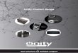 Onity Product Range - KCC · All Onity frontdesk systems are modular and upgradeable. They offer the capability to control a full range of Onity options: in-room safes, on-line and