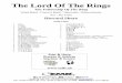 EMR 12044 Lord of the Rings (The Fellowship Of The Ring)€¦ · The Lord Of The Rings The Fellowship Of The Ring Wind Band / Concert Band / Harmonie / Blasorchester Arr.: Jan Valta
