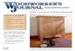Jelly Cupboard Reproduction - Woodworking | BlogJELLY CUPBOARD 109 Jelly Cupboard Reproduction Sometimes the best way to learn furniture design is to reproduce an antique. That’s