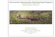 Terrestrial Salamander Monitoring Program...research on amphibian population dynamics by starting a long-term terrestrial salamander monitoring program. To assess terrestrial salamander