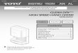 CLEAN DRY™ HIGH SPEED HAND DRYER - …...Thank you for your recent purchase of the TOTO® product. Please read the enclosed information to ensure the safe use of your product. 2015.11
