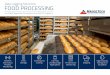Data Logging Solutions FOOD PROCESSING · 2019-05-07 · Critical Food Processing Applications MadgeTech has been a key resource for the food and beverage industry for over 20 years,