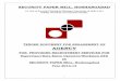 TENDER DOCUMENT FOR ENGAGEMENT OF AGENCYspmhoshangabad.spmcil.com/SPMCIL/UploadDocument/... · 1 SECURITY PAPER MILL, HOSHANGABAD (A Unit of Security Printing & Minting Corporation