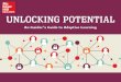UNLOCKING POTENTIAL - McGraw-Hill Education...McGraw-Hill Education Unlocking Potential: An Insider’s Guide to Adaptive Learning Unlocking Potential with Adaptive Learning Technolgy