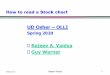 UD Osher – OLLIudel.edu/~diyinvst/SC2_Spring20_Class2.pdf · Technical analysis is the study of market action primarily through the use of charts for the purpose of forecasting