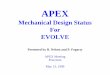 Mechanical Design Status - fusion.ucla.edu · • Second iteration of EVOLVE concept mechanical design - Tray supply / circulation concept, vapor manifold configuration - Integration