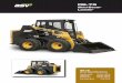 Skid Steer Loader - Ward Equipment Sales and Service · RS-75 Skid Steer Loader RS-75 Brief Specifications Operating weight: 7,425 lbs | 3367 kg Tipping load: 5,200 lbs | 2358 kg