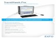 TravelHawk Pro Specification Sheet · The TravelHawk Pro is designed for three main troubleshooting operations: LTE end-to-end network analysis, IP application data analysis and data