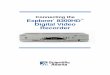 Connecting the Explorer 8300HDTM Digital Video Recorder the DVR.pdf · record it and watch it in High Definition (HD) at a more convenient time. In HD, the picture is so clear you’ll