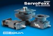 Tandler ServoFoxx - DieQuaA unique integral bellow coupling design compensates for mo-tor misalignment, reducing noise and increasing performance. Motor mounting and removal is achieved