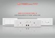 MK ESSENTIALS DESIGNED FOR VALUE...DESIGNED FOR VALUE 2 Essential switches and sockets to complement all interiors. With prices that are impossible to ignore. Whatever your needs,