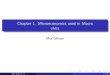 Chapter 1. Microeconomics used in Macro · Micro Principles Used in Macro: 1 Facts 1 Facts, 2 Theory, 3 Application, 4 Summary, Appendices & Glossary Industry de–ned by private