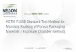 ASTM F1608 Standard Test Method for Microbial Ranking of ... · ASTM F1608 Standard Test Method for Microbial Ranking of Porous Packaging Materials ( Exposure Chamber Method).File