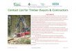 Timber Contractors 300914 - Irish Farmers' …...Contact List for Timber buyers & Contractors based in Munster County Name Location Contact details Business Products wanted Clare Aurora