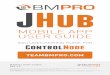 JHub - teambmpro.com€¦ · JHub APP BMPRO’s JHub App gives you the freedom to monitor your caravan battery and operate caravan onboard features, all from your smartphone. The