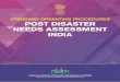 STANDARD OPERATING PROCEDURES POST DISASTER … · The Post Disaster Needs Assessment (PDNA) has been adapted for India, on the basis of best current international practices and customized