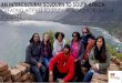 An Intercultural Sojourn to South Africa: Creating Access ... Intercultural... · PANELIST INTRODUCTIONS Melissa Aliu Gabriel Garrett. Angelica Goodman. Zaid Ghori. Danielle Powell