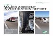 2015 MAJOR ACCIDENT INVESTIGATION REPORT€¦ · 4 2015 MAOR ACCIDENT INVESTIGATION REPORT Page 2.0 Introduction and Overview of Findings 05 3.0 Summary of Findings 07 4.0 Crash Scene
