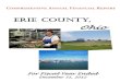 erie County, · The CAFR conforms to generally accepted accounting principles (GAAP) as set forth by the Governmental Accounting Standards Board (GASB). This report contains basic