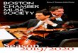 Season 2019/2020 - Boston Chamber Music Society · Johannes Brahms Piano Quartet in A major, Op. 26 (1861) Yura Lee, violin • Marcus Thompson, viola • Gabriel Cabezas, cello Max