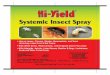 Systemic Insect Spray - DoMyOwn.com€¦ · Systemic Insect Spray. FIRST AID Have the product container or label with you when calling a poison control center or doctor, or going