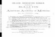 Bulletin of the American Academy of Medicine, no.22, Aug. …...american academy of medicine. bulletin methods of medical education at the col lege of physicians and surgeons, chicago,