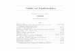 Table of Authorities · T–5 Table of Authorities (Securities Investigations, Rel. 8, 10/18) Dirks v. SEC..... 2-22, 2-23,