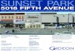 SUNSET PARK 5018 FIFTH AVENUE - Gideon Asset Management · 2018-03-21 · Quality 99Cents Closeout Heaven Toda Moda Shoes Jimmy Sportswear Nathaly's Bridal The Gold Standard Mini