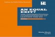 AN EQUAL EXIT? - IPPR · IPPR BRIEFING An equal exit The distributional consequences of leaving the U 5 INTRODUCTION The UK economy’s structural inequalities long pre-date the UK’s